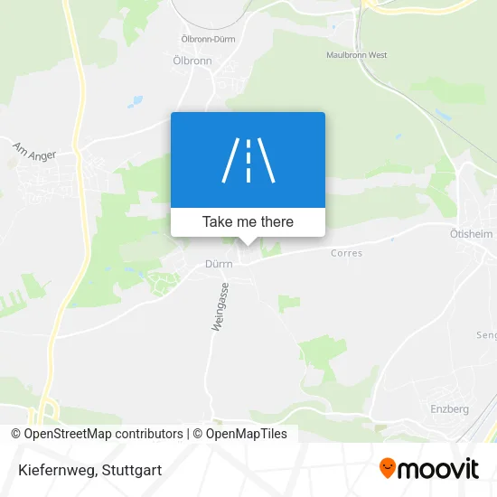 Карта Kiefernweg