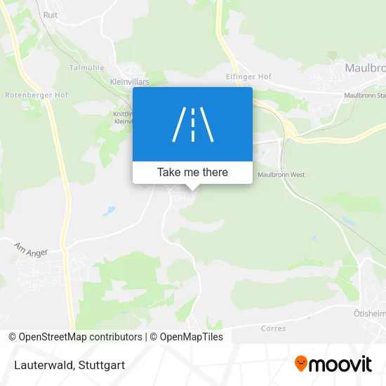 Lauterwald map