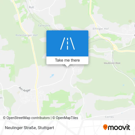 Карта Neulinger Straße