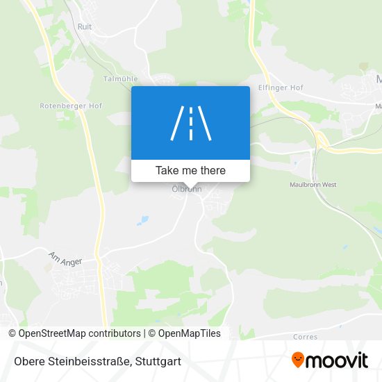 Obere Steinbeisstraße map