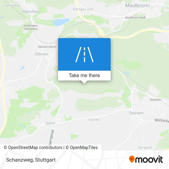 Карта Schanzweg