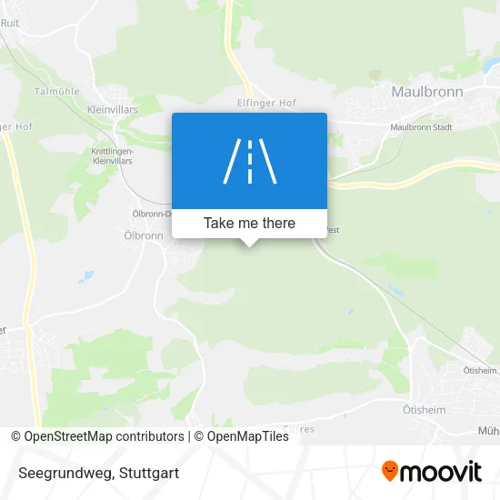 Карта Seegrundweg