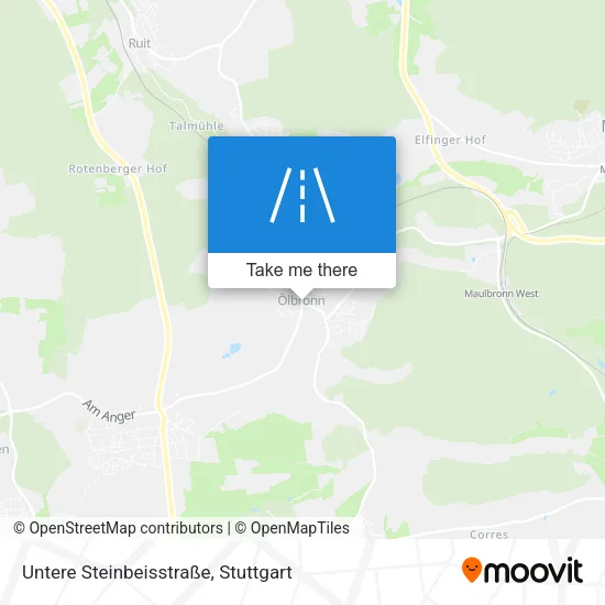 Карта Untere Steinbeisstraße