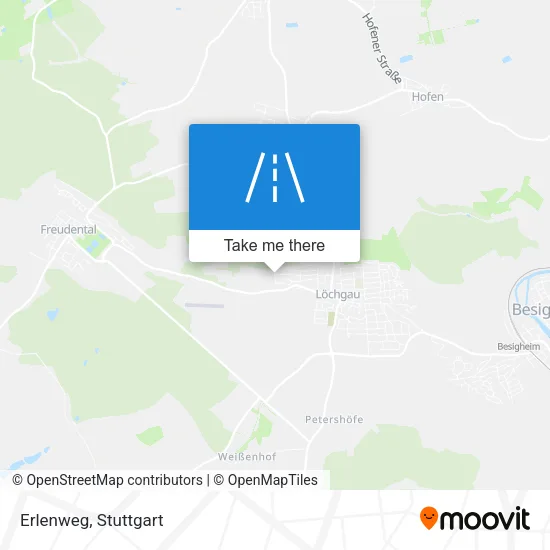 Карта Erlenweg