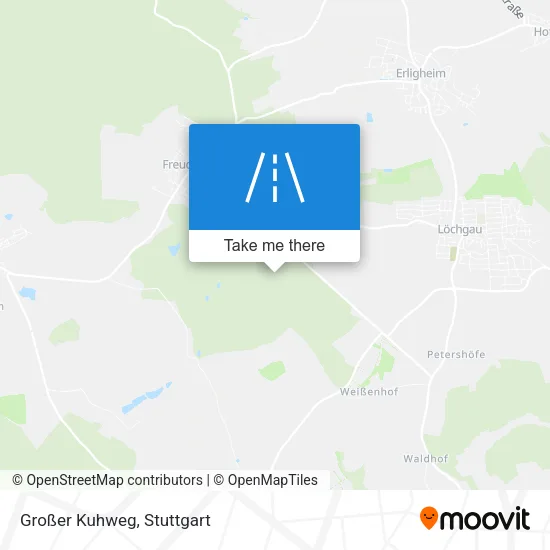 Großer Kuhweg map