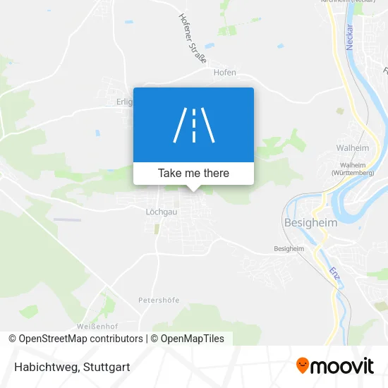 Карта Habichtweg