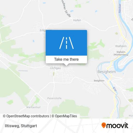 Карта Iltisweg