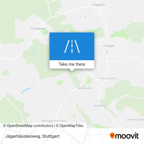 Jägerhäuslesweg map
