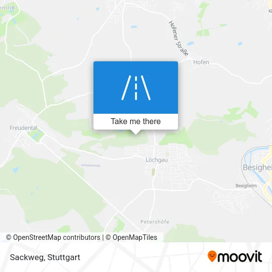 Карта Sackweg