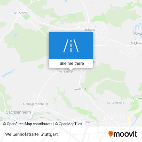Weißenhofstraße map