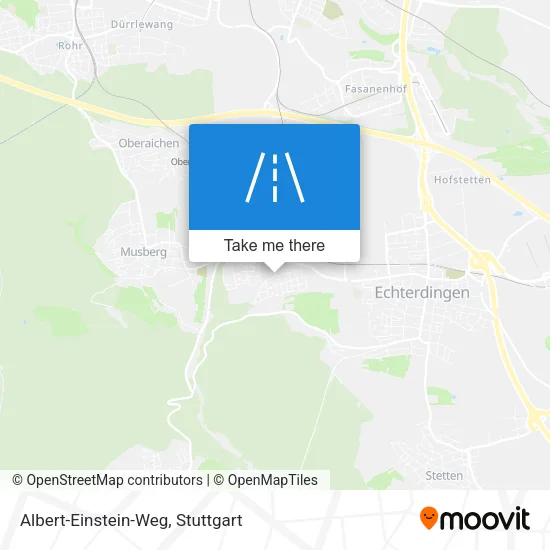 Карта Albert-Einstein-Weg