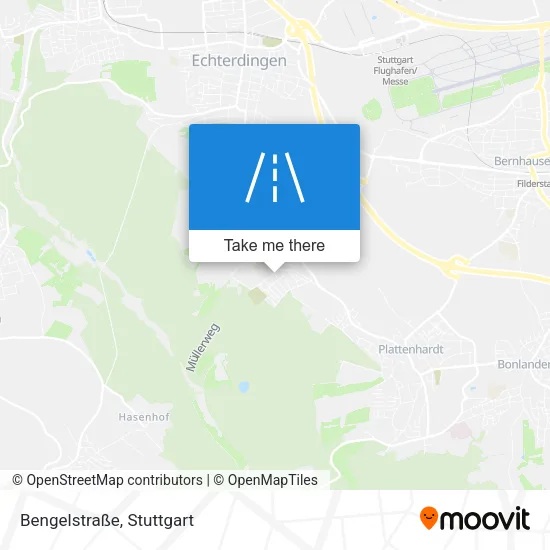 Карта Bengelstraße