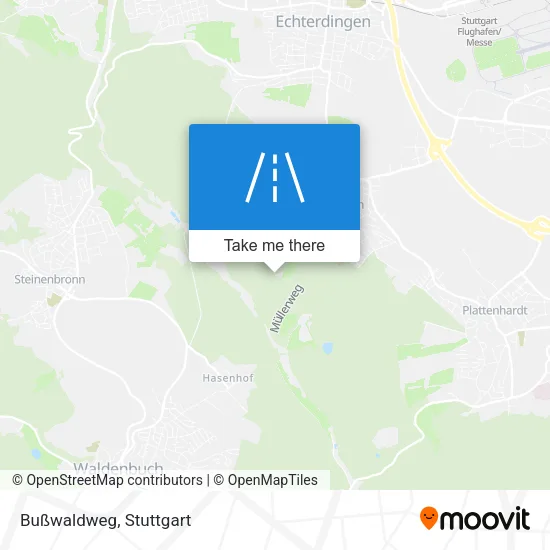 Карта Bußwaldweg