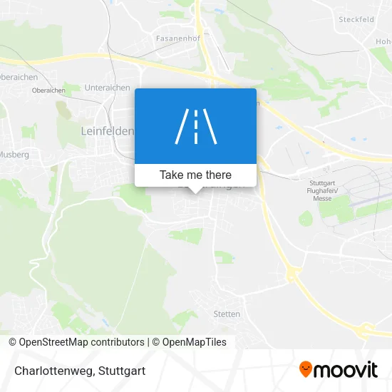 Карта Charlottenweg