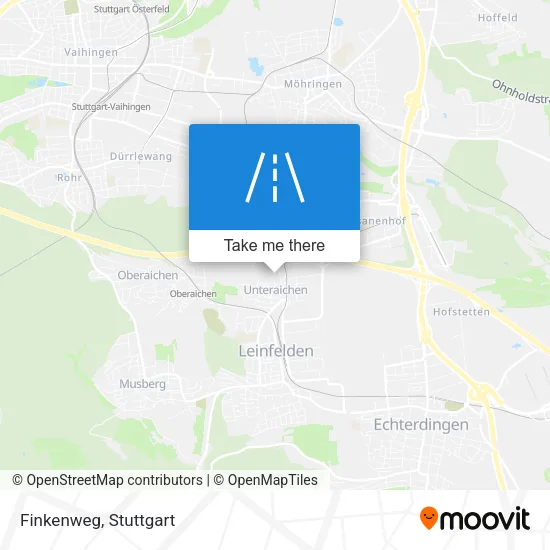 Карта Finkenweg