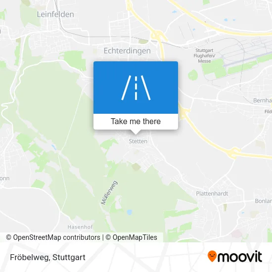 Карта Fröbelweg