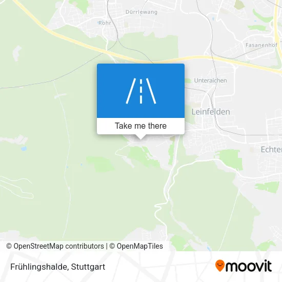 Карта Frühlingshalde