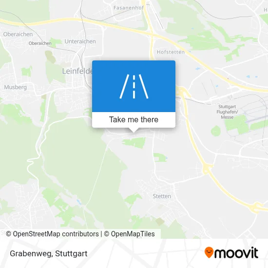 Grabenweg map