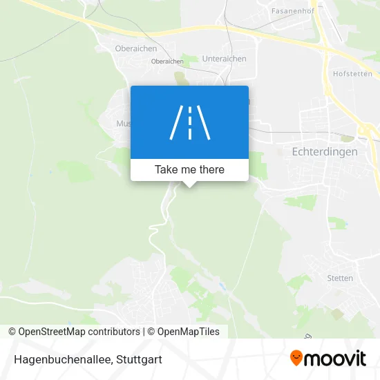 Hagenbuchenallee map