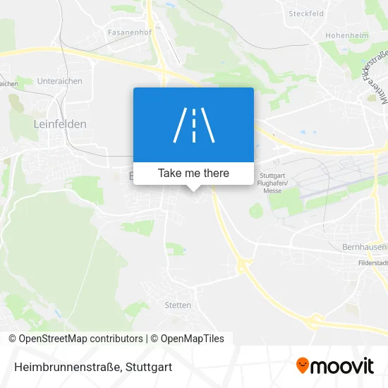 Карта Heimbrunnenstraße