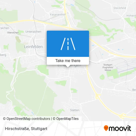 Карта Hirschstraße