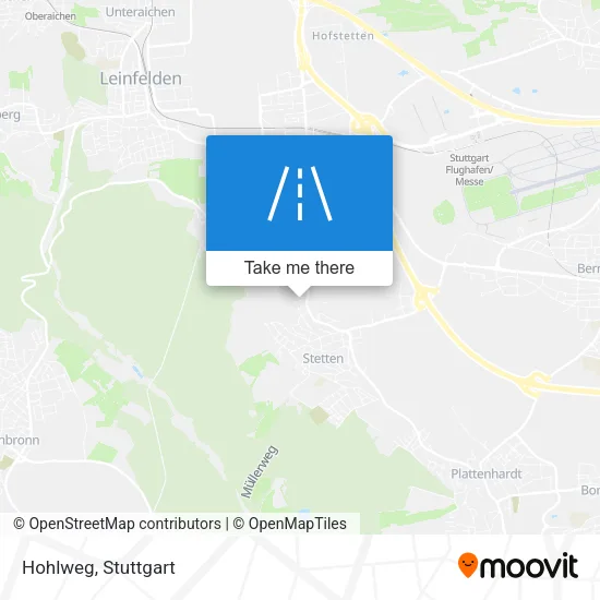 Карта Hohlweg