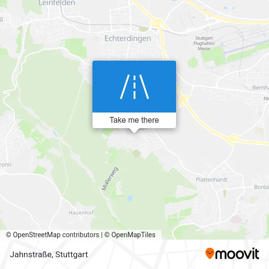 Карта Jahnstraße