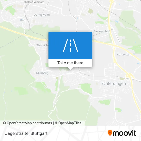 Карта Jägerstraße