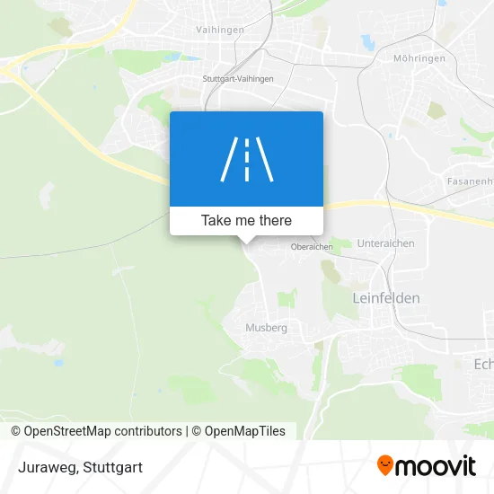 Карта Juraweg