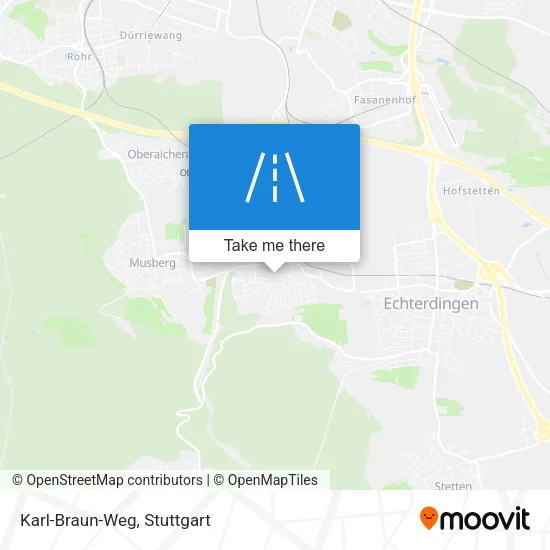 Карта Karl-Braun-Weg