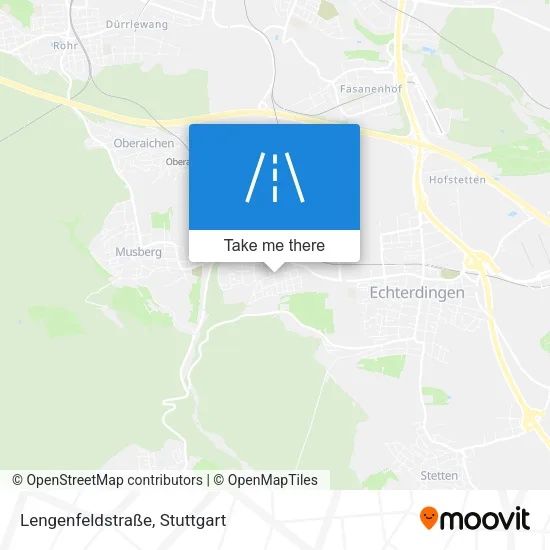 Карта Lengenfeldstraße