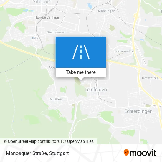 Manosquer Straße map