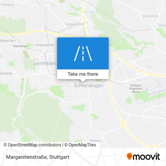 Margaretenstraße map