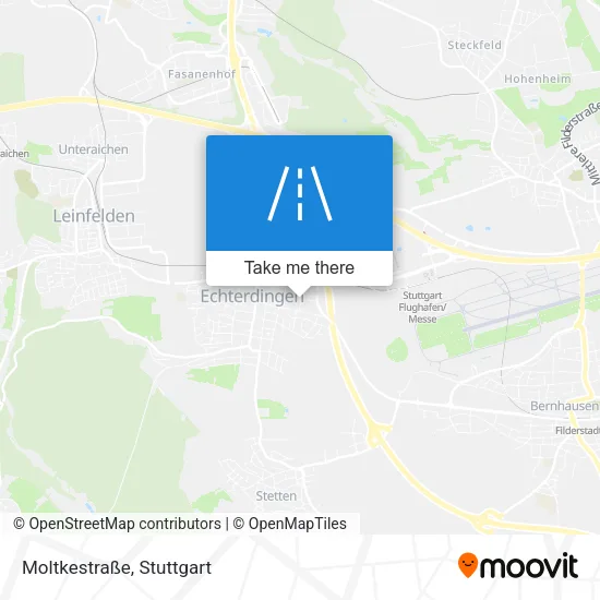 Карта Moltkestraße