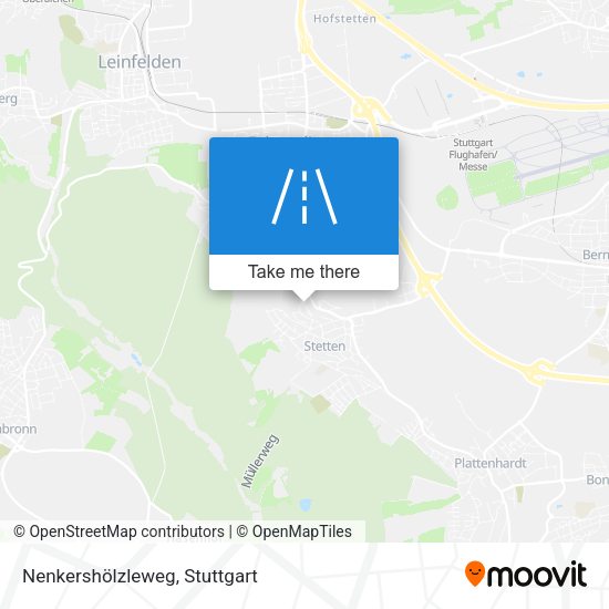 Nenkershölzleweg map