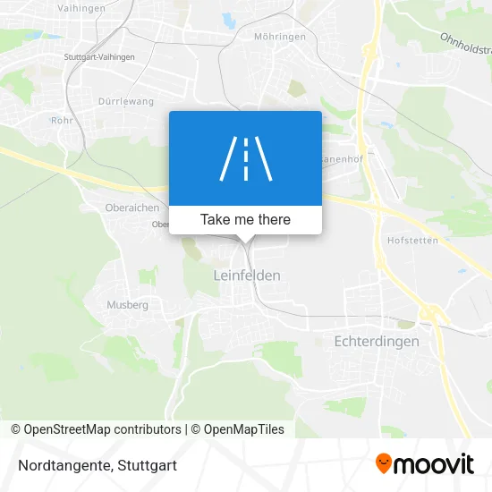 Карта Nordtangente