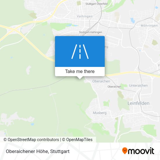 Oberaichener Höhe map