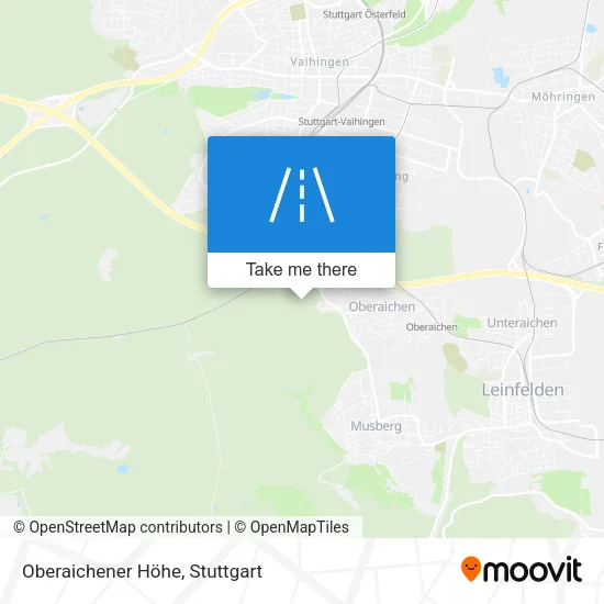 Карта Oberaichener Höhe