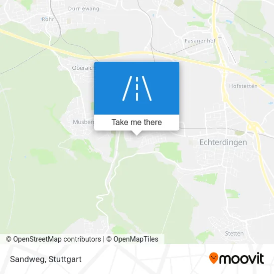 Карта Sandweg
