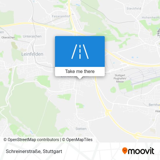 Schreinerstraße map