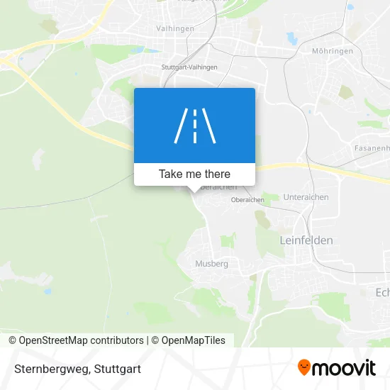 Карта Sternbergweg