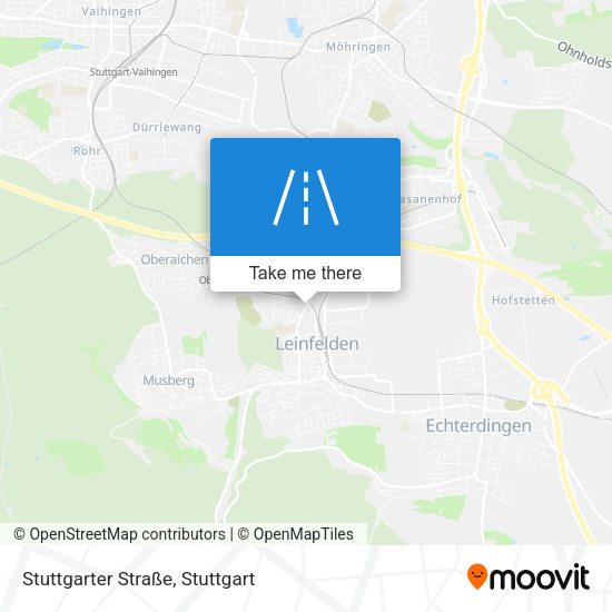Stuttgarter Straße map