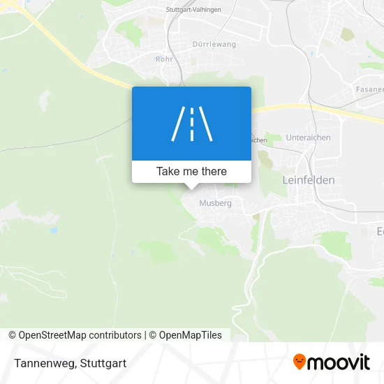 Карта Tannenweg