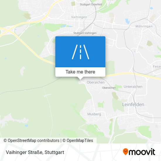 Vaihinger Straße map