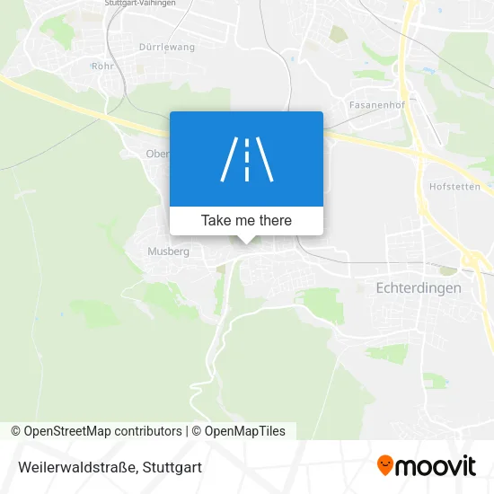 Карта Weilerwaldstraße