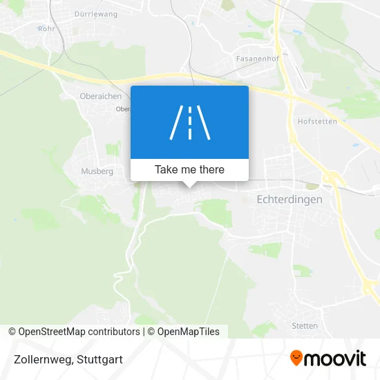 Карта Zollernweg