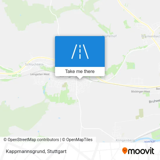 Карта Kappmannsgrund