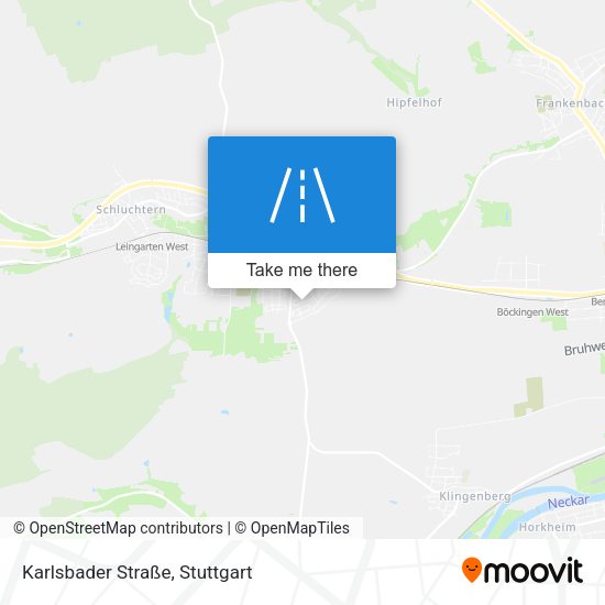 Karlsbader Straße map