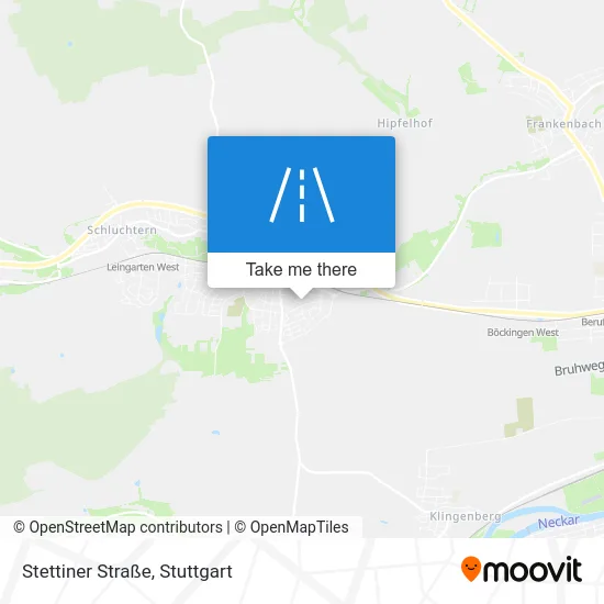 Карта Stettiner Straße