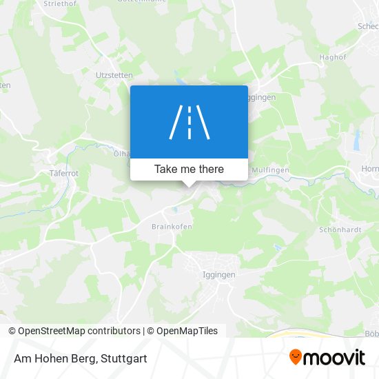 Карта Am Hohen Berg